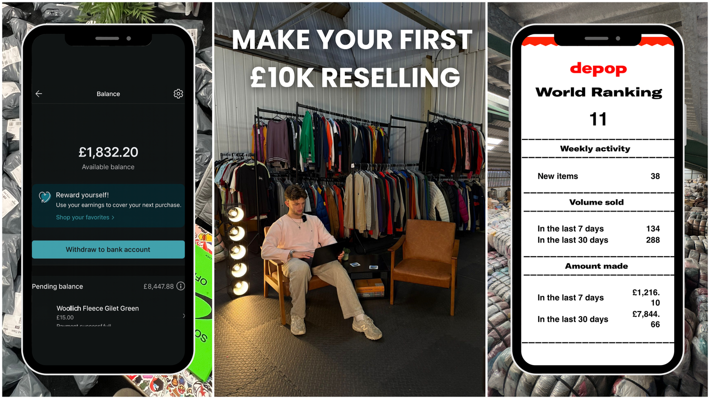 Ultimate Resellers Guide To Making Your First £10K Online