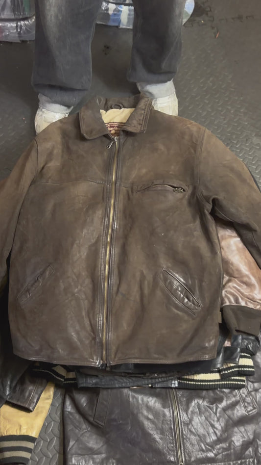 Branded Leather Jackets 6 Pieces